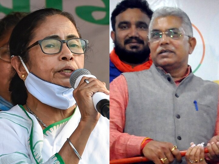 Bengal Elections 2021: BJP State Chief Dilip Ghosh attacks tmc over EVM Controversy ANN TMC नेता के घर मिलीं EVMs: दिलीप घोष ने पूछा- अगर ईवीएम पर विश्वास नहीं तो घर में क्यों रखी?