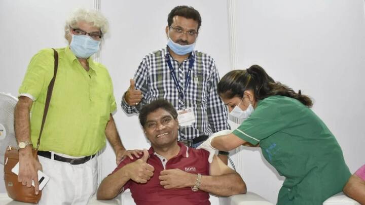बॉलीवुड के चर्चित अभिनेता जॉनी लीवर ने भी कोरोना वैक्सीन का पहला डोज लगवा लिया है. वैक्सीन लगवाने के बाद वे काफी खुश नजर आए.