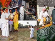 नंदीग्राम में ममता: नामांकन से पहले CM ने मंदिर में की पूजा, दरगाह की ज़ियारत की, लोगों को पिलाई चाय