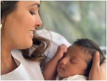 Anita hasanandani ने सेलिब्रेट किया बेटे Aarav का 1 मंथ बर्थडे, सोशल मीडिया पर शेयर किया Pawari हो रही है वीडियो