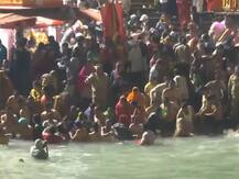 महाशिवरात्रि 2021: हरिद्वार में कुंभ का पहला शाही स्नान,हर की पौड़ी पर लगा भक्तों का हुजूम