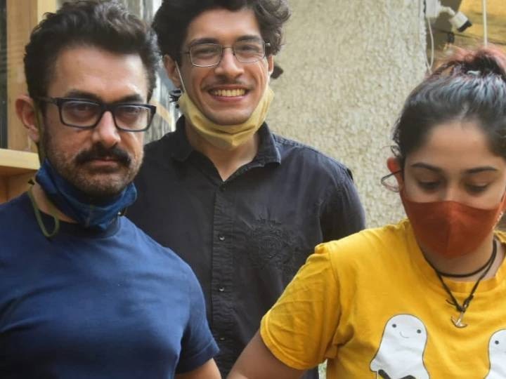 Aamir Khan Son junaid khan transformation photos videos viral on social media Fat To Fit हुए आमिर खान के बेटे जुनैद खान, दिखा गजब का ट्रांसफोर्मेशन, तस्वीरें और वीडियो वायरल