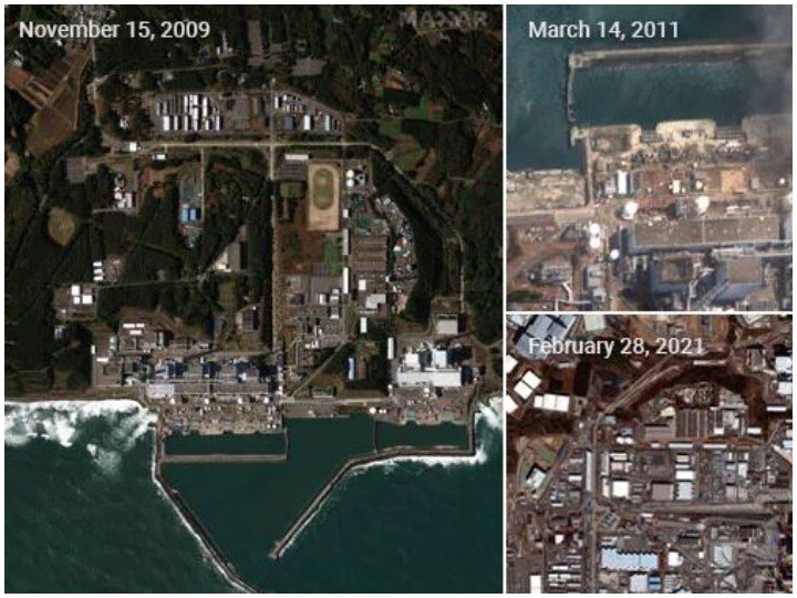 Japan Emerged From Earthquake And Tsunami To Make Itself Stronger See This Satellite Picture ह सल क कह न तस व र क ज ब न द ख स न म स तब ह क 10 स ल ब द क स प र पर