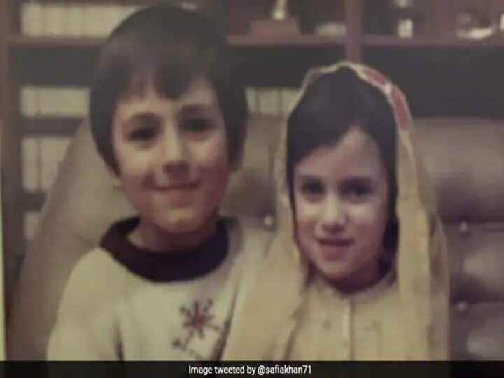 इस तस्वीर में दिख रहा बच्चा आज देश का बहुत बड़ा नेता है, क्या आप पहचान पाए? Viral Do you recognize the siblings seen in the viral picture Omar Abdullah इस तस्वीर में दिख रहा बच्चा आज देश का बहुत बड़ा नेता है, क्या आप पहचान पाए?