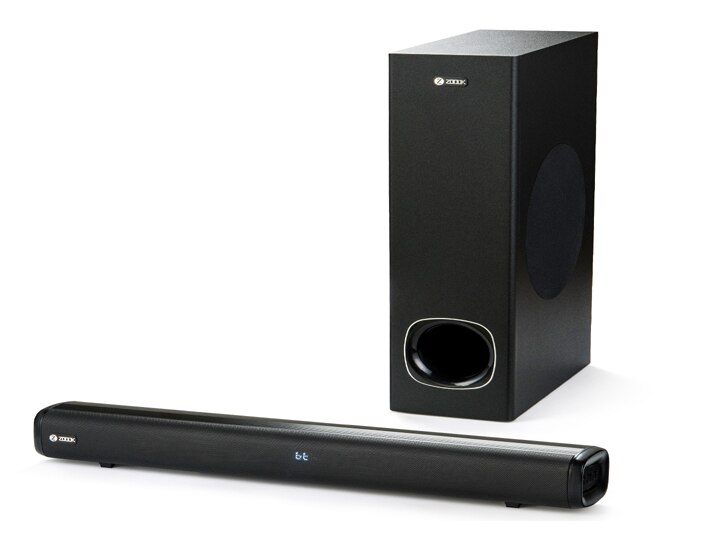 ZOOOK launches Studio 2.1CH Sound Bar with HDMI Arc rival with realme sound bar रियलमी साउंडबार को टक्कर देने आया नया पावरफुल साउंडबार, घर पर मिलेगा होम थियेटर का मजा