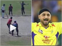 बेहद अजीब है इस बॉलर का एक्शन, पांच बार हाथ घुमाकर करता है गेंदबाजी, हरभजन सिंह ने शेयर किया वीडियो