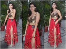 In Pics: बेहद खूबसूरत डॉल लुक में स्पॉट हुईं सारा अली खान, इंटरनेट पर छाया ये अंदाज