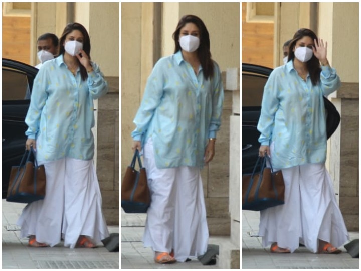 Bollywood actress kareena kapoor khan wearing mask worth rupees 26 thousand Kareena Kapoor Khan ने पहना इतना महंगा मास्क, कीमत जानकर चौंक जाएंगे आप