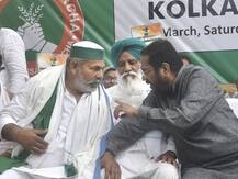 कोलकाता और नंदीग्राम में किसान नेताओं की महापंचायत, राकेश टिकैत बोले- बीजेपी को न दें वोट