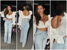 In Pics: देर रात उम्र को चैलेंज देती इस अंदाज में घर से निकलीं मलाइका अरोड़ा, खूब वायरल हो रहा है ये हॉट लुक