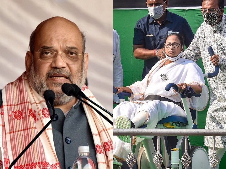 Amit Shah claims Mamata Banerjee lost west Bengal election BJP will win more than 200 seats अमित शाह का दावा- बंगाल की चुनावी जंग हारी ममता, पहले दो चरणों में बीजेपी जीतेगी इतनी सीटें