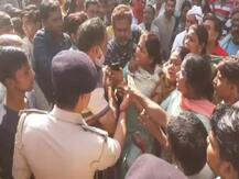 भाई की हत्या से नाराज बहन ने पकड़ी थानाध्यक्ष की कॉलर, सबके सामने सुनाई खरी खोटी