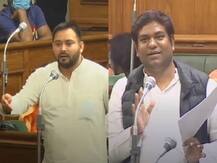 सदन में मंत्री मुकेश सहनी ने 'सांड' से की तेजस्वी यादव की तुलना, कहा - मुझे देखते ही भड़क जाते हैं