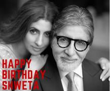 Amitabh Bachchan की बेटी श्वेता का आज 47वां जन्म दिन, बिग बी ने खास अंदाज में किया विश