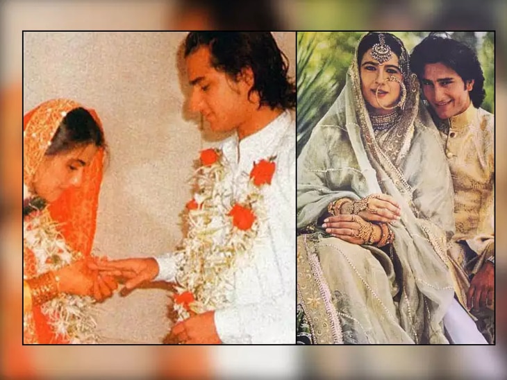 पहले 13 साल बड़ी Amrita Singh फिर 10 साल छोटी Kareena Kapoor से शादी, एक्टर Saif Ali Khan ने हमेशा डटकर किया ज़माने का सामना