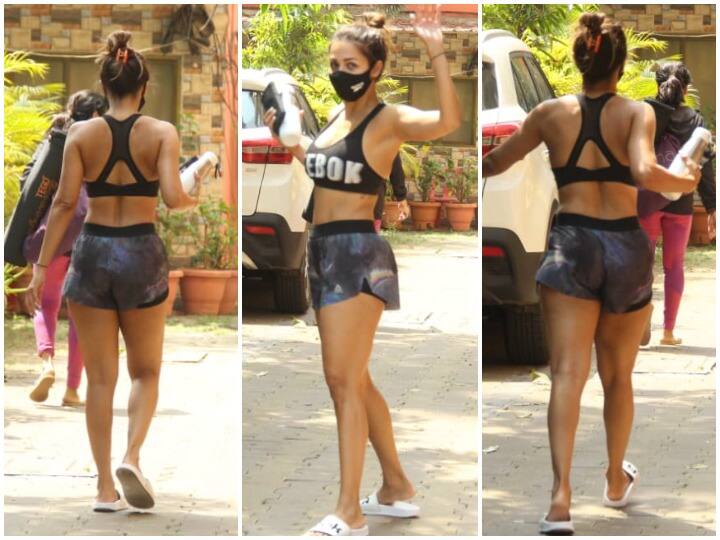 बॉलीवुड अभिनेत्री मलाइका अरोड़ा हर रोज ही योगा या फिर वर्कआउट करने घर से निकलती हैं और इस दौरान पैपराजी उन्हें स्पॉट करते हैं. आगे की स्लाइड्स में देखिए मलाइका की लेटेस्ट तस्वीरें. (Photo Credit: Manav Manglani)