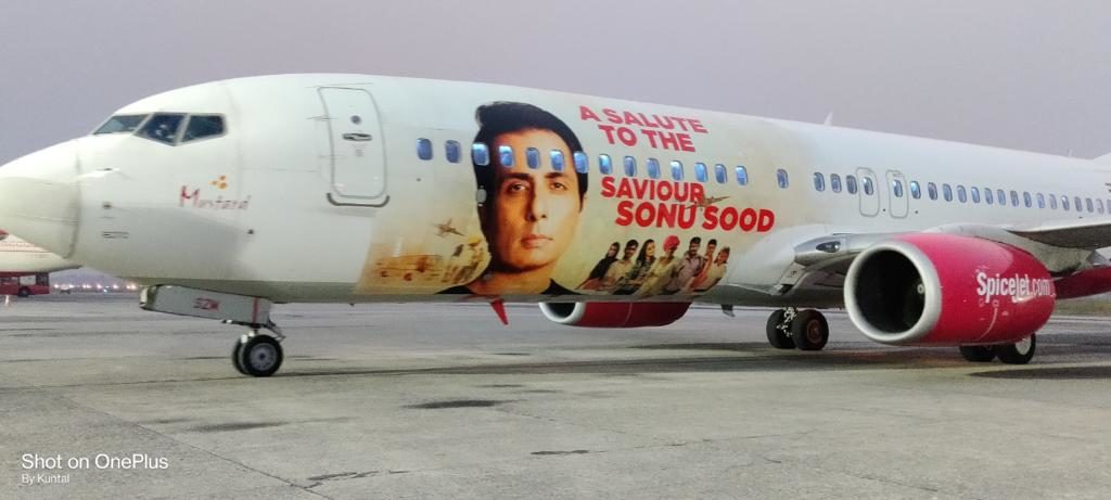 अभिनेता सोनू सूद ने‌ भरी नई 'उड़ान‌', हवाई कंपनी ने यूं किया सलाम