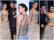 Lakme Fashion Week: कार्तिक आर्यन का हाथ थामे रैंप पर उतरीं कियारा आडवाणी, बैकलैस चोली में देखते रह गए लोग