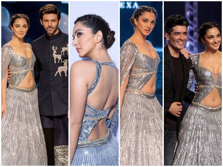 बॉलीवुड स्टार कार्तिक आर्यन और कियारा आडवाणी ने लैक्मे फैशन वीक में शिरकत की. इस दौरान दोनों मनीष मल्होत्रा के लिए रैप्म पर एक दूसरे का हाथ थामे दिखाई दिए. आगे की स्लाइड्स में देखिए इस इवेंट से सामने आई इनकी कुछ खास तस्वीरें. (Photo Credit: Manav Manglani)