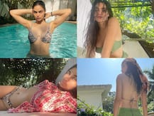 Photos: स्वमिंग पूल में हॉट पोज देती नजर आईं अर्जुन रामपाल की गर्लफ्रेंड Gabriella Demetriades, शेयर की ये दिलकश तस्वीरें