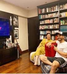 Inside Photos: शादी के बाद पटौदी गर्ल सोहा अली खान को इस घर में रानी की तरह रखते हैं कुणाल खेमू, देखिए आलीशान घर के अंदर की तस्वीरें