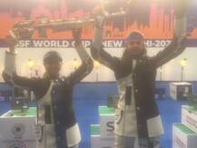 नई दिल्ली शूटिंग वर्ल्ड कप: भारत के एलावेनिल वलारिवन और दिव्यांश पंवार ने जीता टीम स्पर्धा का गोल्ड