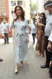 In Pics: दूसरी डिलीवरी के कुछ ही दिनों बाद शूटिंग सेट पर पहुंचीं करीना कपूर खान, फीगर से कर दिया सबको हैरान
