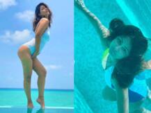 रेत से खेलती हुई दिखाई दीं Hina Khan, Malaika Arora को कॉपी करती हुई आईं नज़र