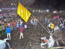 दिल दहला देने वाली तस्वीरें: तेलंगाना में कबड्डी मैच के दौरान गिरी स्टेडियम की गैलरी, कई घायल