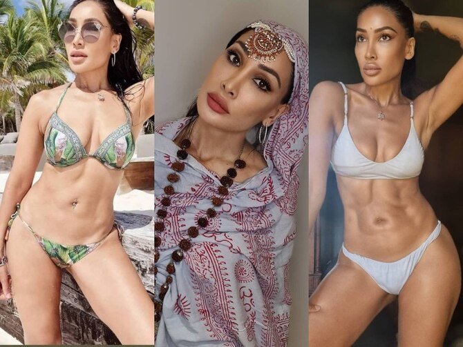 Sofia Hayat on being judged for her bikini pics on social media, writes  'Was questioned about my spiritual journey' - Times of India