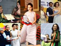 Photos: कंगना रनौत इन पांच फिल्मों के लिए जीत चुकी हैं नेशनल अवॉर्ड, पहली बार पैसे की कमी के कारण इस सूट में पहुंची थी अवॉर्ड लेने