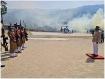 मदन कौशिक को 'गार्ड ऑफ ऑनर' दिए जाने पर कांग्रेस ने उठाए सवाल, कहा- कानून के साथ हो रहा मजाक