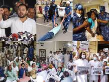 बिहार विधानसभा में विधायकों को लात-जूतों से पीटा गया, तस्वीरें जो करती हैं शर्मसार