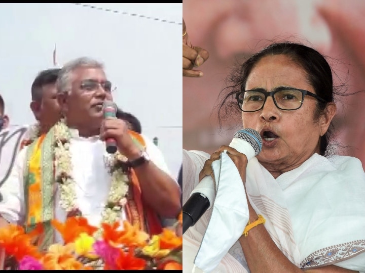BJP Leader Dilip Ghosh Suggesting West Bengal CM Mamata Banerjee should wear bermuda shorts बंगाल BJP अध्यक्ष दिलीप घोष का विवादित बयान-...तो ममता बनर्जी बरमूडा शॉर्ट्स पहनें, TMC ने दी कड़ी प्रतिक्रिया