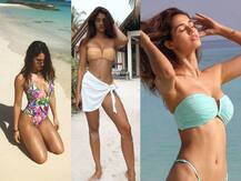 दिशा पाटनी फील कर रही हैं लेजीनेस, फैंस के साथ शेयर की बिकिनी वाली ये तस्वीरें