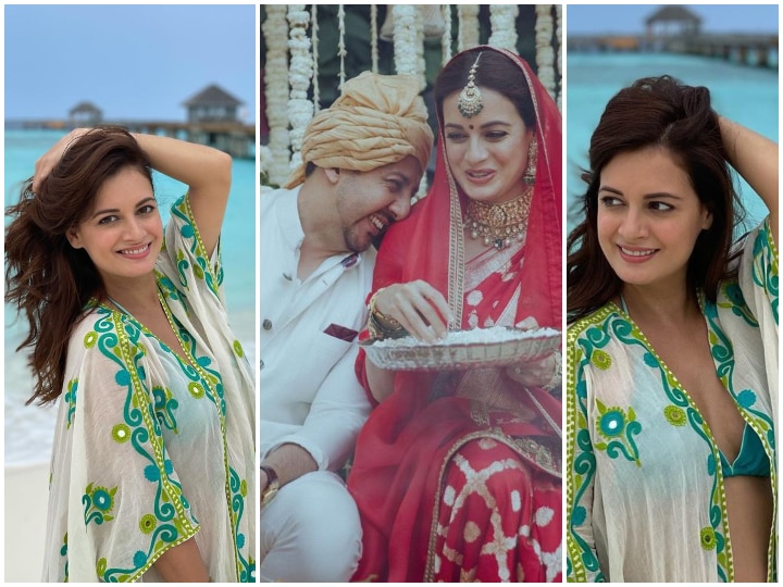 Dia Mirza Is Finally On Her Much-deserved Vacation With Husband Vaibhav  Rekhi Check Out Pics                  