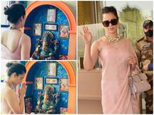 In Pics: गणेश पूजा करके जानिए किस काम के लिए घर से निकलीं कंगना रनौत, बेहद खूबसूरत तस्वीरें वायरल