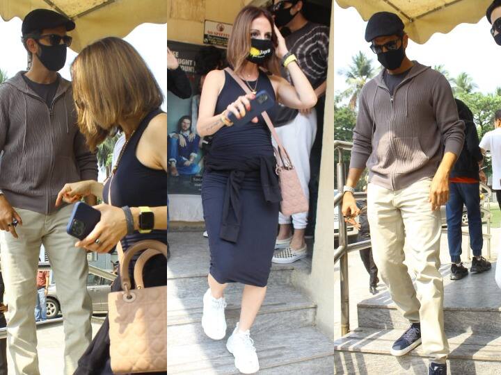 बॉलीवुड अभिनेता ऋतिक रोशन हाल ही में एक्स वाइफ सुजैन खान और दोनों बेटों के साथ मूवी डेट के बाद स्पॉट किया गया. इस दौरान इनकी कुछ खूबसूरत तस्वीरें हम आपके लिए लेकर आए हैं, जिन्हें आप आगे की स्लाइड्स में देख सकते हैं. (Photo Credit: Manav Manglani)  