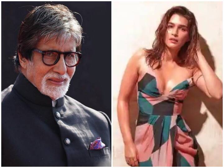 कृति सेनन ने हाई स्लिट ड्रेस में शेयर की हॉट तस्वीर, अमिताभ बच्चन ने दिया ऐसा रिएक्शन Amitabh Bachchan commented on Kriti Sanons photo went viral on social media कृति सेनन ने हाई स्लिट ड्रेस में शेयर की हॉट तस्वीर, अमिताभ बच्चन ने दिया ऐसा रिएक्शन