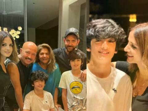 सुजैन खान और ऋतिक रोशन ने सेलिब्रेट किया बेटे ऋहान का 15वां जन्मदिन, शेयर किया पार्टी का ये वीडियो सुजैन खान और ऋतिक रोशन ने सेलिब्रेट किया बेटे ऋहान का 15वां जन्मदिन, शेयर किया पार्टी का ये वीडियो