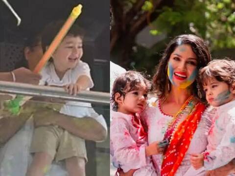 Throwback Starkids Holi: तैमूर अली खान से लेकर सनी लियोनी के बच्चों तक, इन स्टारकिड्स ने खेली होली Throwback Starkids Holi: तैमूर अली खान से लेकर सनी लियोनी के बच्चों तक, इन स्टारकिड्स ने खेली होली