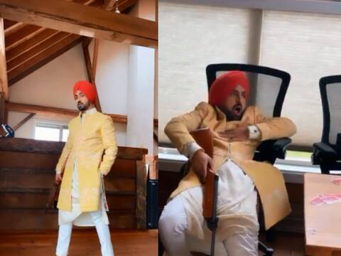 दिलजीत दोसांझ ने बेटे के साथ शेयर किया फनी वीडियो, कई सेलेब्स ने दिए ऐसे मजेदार रिएक्शन दिलजीत दोसांझ ने बेटे के साथ शेयर किया फनी वीडियो, कई सेलेब्स ने दिए ऐसे मजेदार रिएक्शन