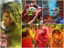 Pics: कोरोना के बीच देशभर में धूम-धाम से मनाई गई होली, देखिए शानदार तस्वीरें