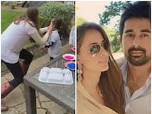 Ranvijay Singha की प्रेग्नेंट वाइफ प्रियंका ने बेटी के साथ इस अंदाज में खेली होली, देखें वीडियो