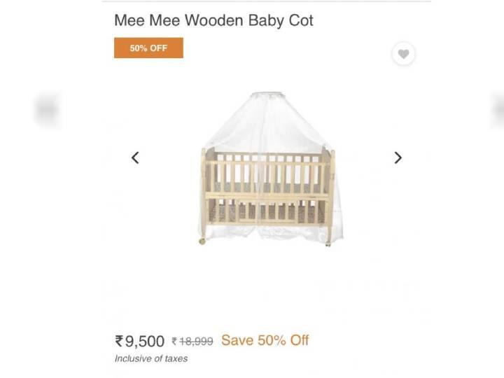 अनीता हसनंदानी ने बेटे आरव के लिए खरीदा इतना महंगा पालना, अभी मिल रहा है 50 प्रतिशत डिस्काउंट