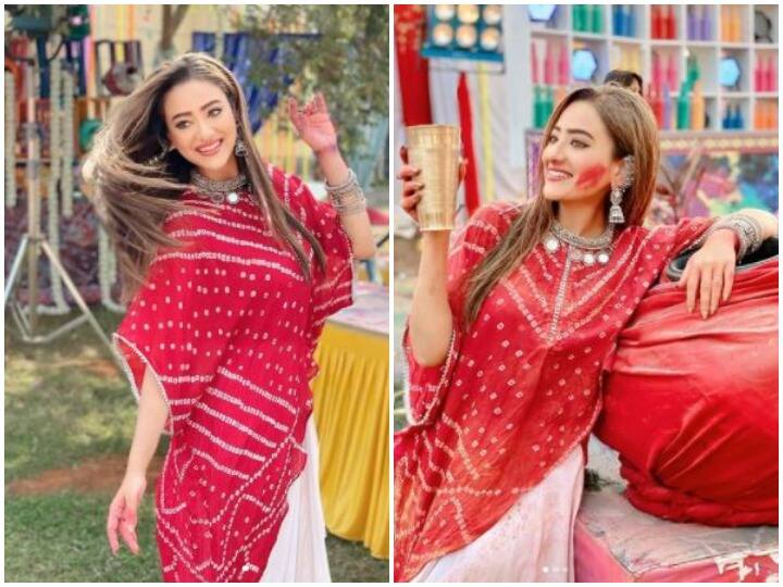 Mithun Chakraborty की बहू Madalasa Sarma ठंडाई का ग्लास लिए नाचते दिखीं, वायरल हुआ वीडियो Mithun Chakraborty's daughter-in-law Madalsa Sharma appeared with a glass of Cannabis in her hand Mithun Chakraborty की बहू Madalasa Sarma ठंडाई का ग्लास लिए नाचते दिखीं, वायरल हुआ वीडियो