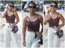 Spotted: मुंबई में खूबसूरत अंदाज में स्पॉट हुईं हिना खान, सड़क पर रूक कर पैपराजी को दिए खूब पोज