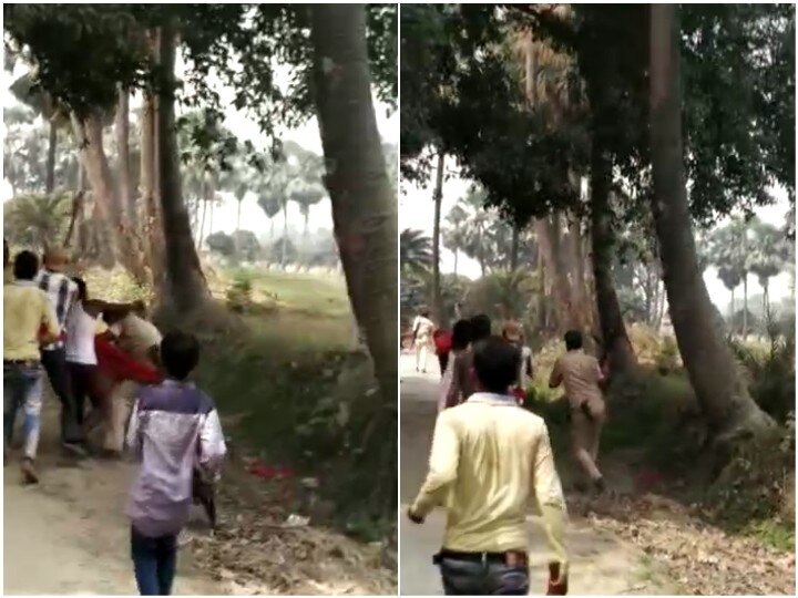 Bihar: Villagers attacked police for resolving minor dispute, soldiers escaped and saved lives ann बिहार: मामूली विवाद सुलझाने गई पुलिस पर ग्रामीणों ने किया हमला, जवानों ने भाग कर बचाई जान
