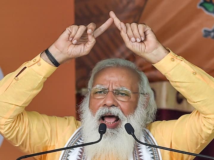 West Bengal Election PM Modi rally in Tarkeshwar claims BJP victory full speech तारकेश्वर में पीएम मोदी की रैली, कहा- बंगाल की जनता ने पहले दो चरण में ही बीजेपी के प्रचंड बहुमत का रास्ता तय किया