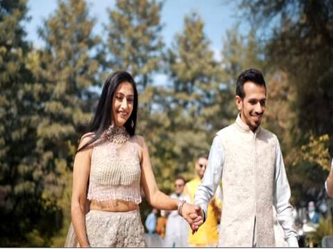 Yuzvendra Chahal और Dhanashree Verma ने जारी किया वेडिंग वीडियो, धवन भी डांस करते आए नजर Yuzvendra Chahal और Dhanashree Verma ने जारी किया वेडिंग वीडियो, धवन भी डांस करते आए नजर